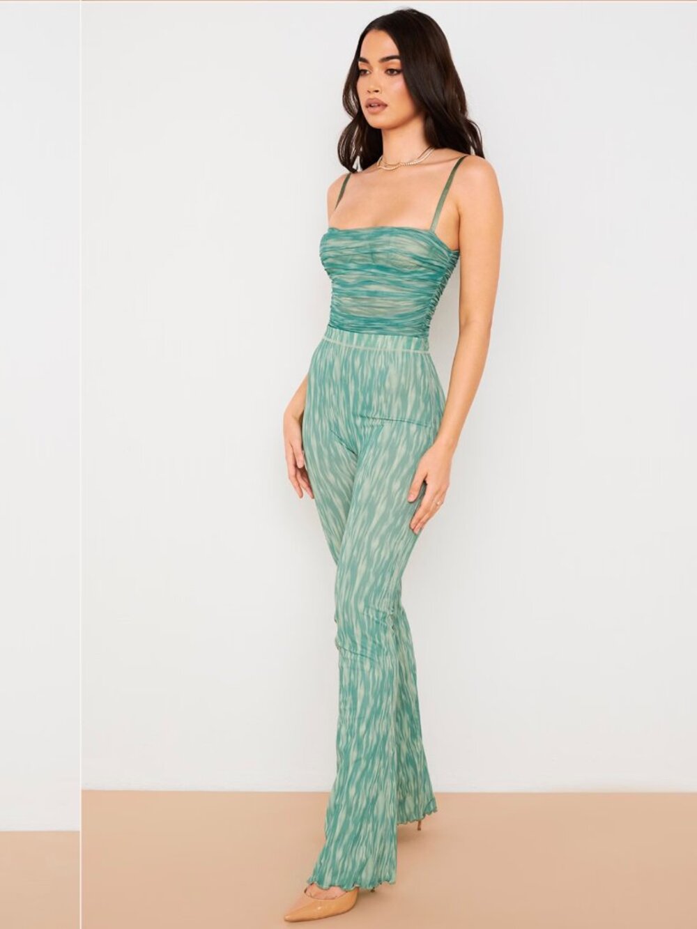 House of CB Green Erin Set
